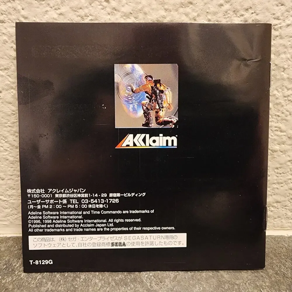 Game - Time Commando (CIB) - Saturn [JAP Import]